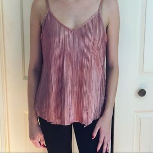 🌻silky blush tank top🌻
